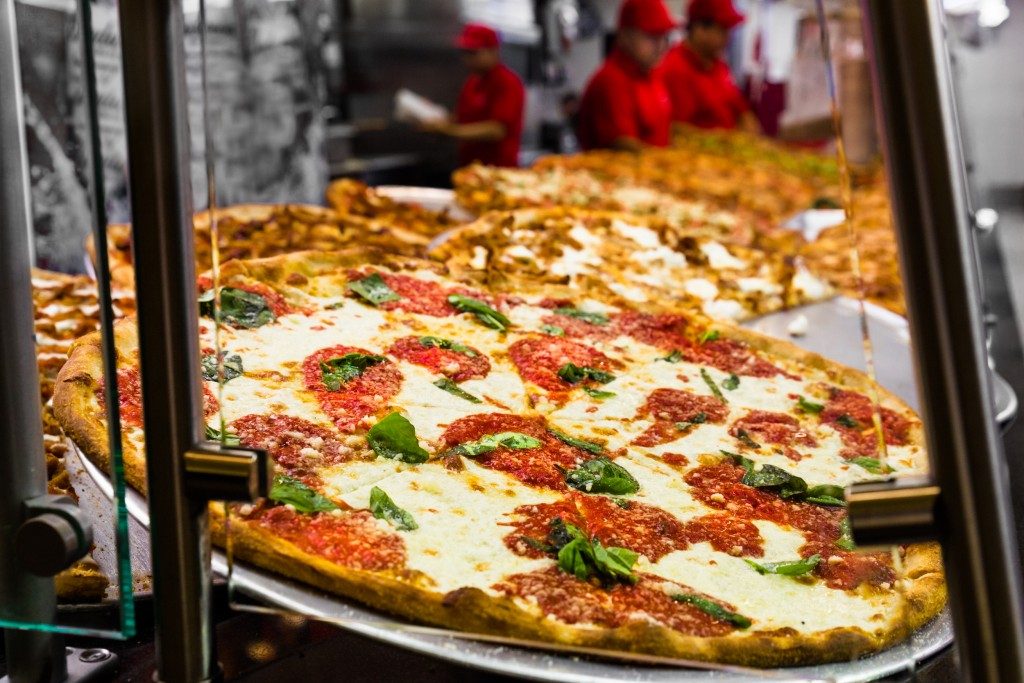 Freshly Baked Pizza