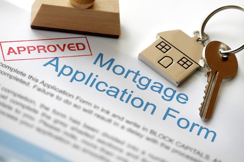 Mortgage application form