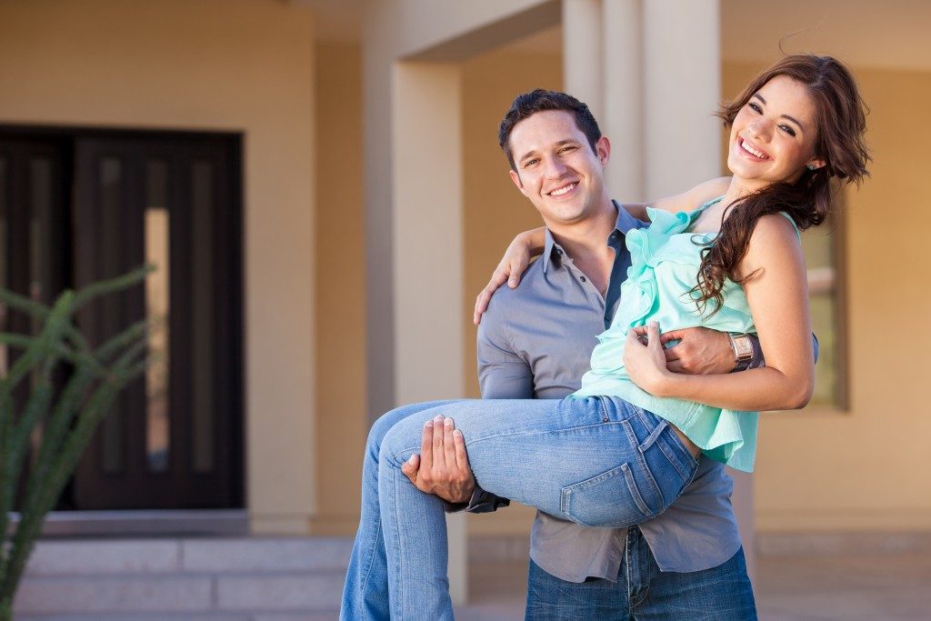 Couple bought a new house