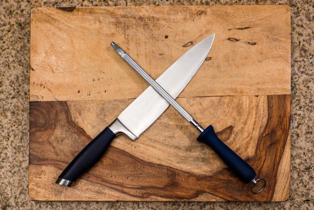 Kitchenware made of steel