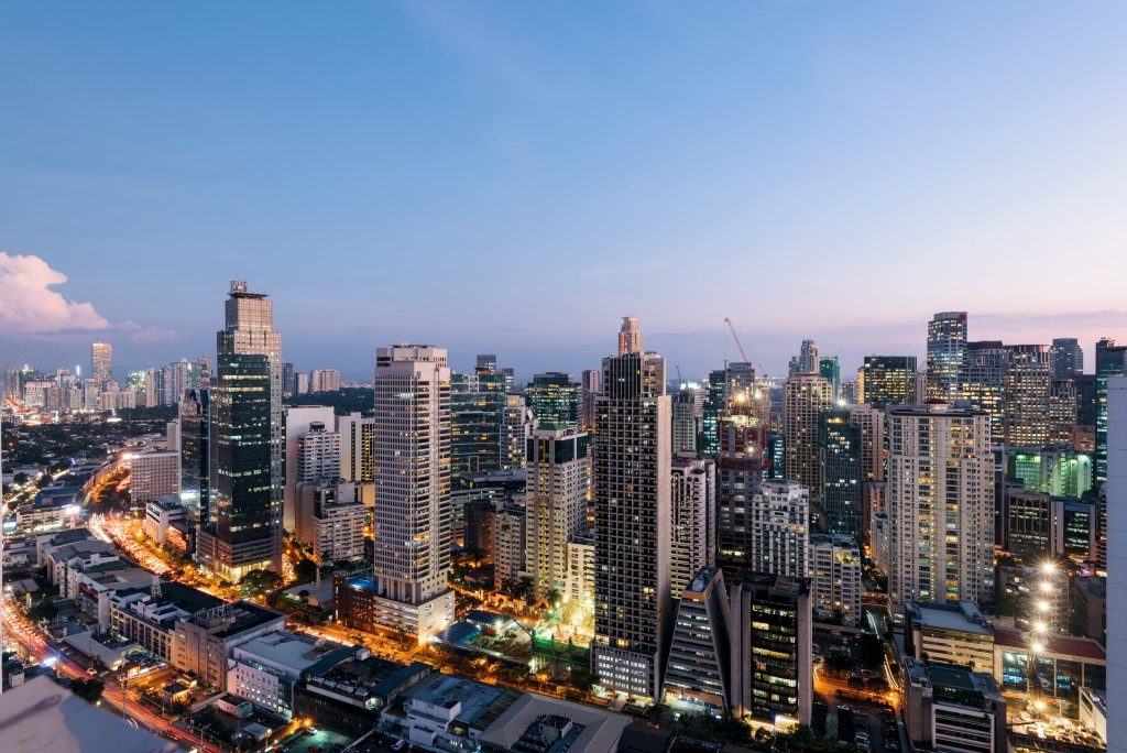 Manila skyline