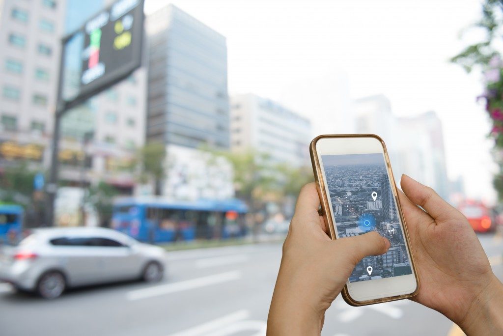 GPS navigation on mobile
