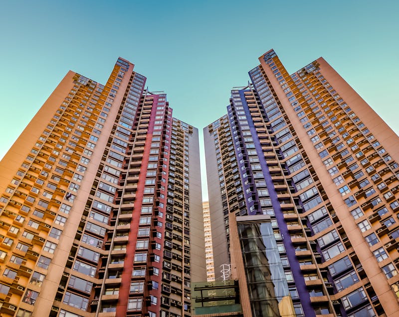 high-rise real estate